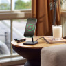 Беспроводное зарядное устройство Twelve South HiRise 2 Deluxe 2-in-1 Qi2 Charging Stand белое - фото № 2