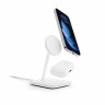 Беспроводное зарядное устройство Twelve South HiRise 2 Deluxe 2-in-1 Qi2 Charging Stand белое