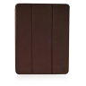 Чехол Gurdini Leather Series (pen slot) для iPad 9.7" (2017-2018) темно-коричневый