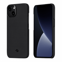 Чехол PITAKA Air Case для iPhone 13 чёрный карбон (KI1301MA)