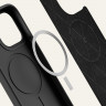 Чехол SPIGEN CYRILL Kajuk с MagSafe для iPhone 14 Pro Max черный (Black) - фото № 4