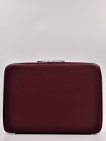 Чехол на молнии DOST Leather Co. для MacBook Pro 14" (2021) / MacBook Air 13" (2018-2022) бордовый