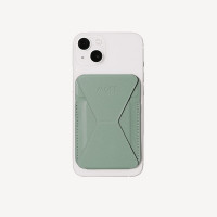 Подставка-кошелёк для iPhone с MagSafe MOFT SNAP-ON шалфей