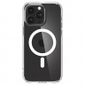 Чехол SPIGEN Ultra Hybrid c MagSafe для iPhone 15 Pro Max белый (White) - фото № 7