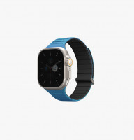 Ремешок Uniq Revix Evo для Apple Watch 44/45/49 мм синий/черный