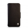 Кожаный чехол-книжка Vaja Buckler Wallet V-Mag для iPhone 17 Pro черный (Black) - фото № 2