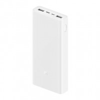 Внешний аккумулятор Xiaomi Mi Power Bank 3 (20000 мА·ч, 18 Вт, 2 USB-A QC 3.0, USB-C PD) белый