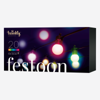 Электрогирлянда Twinkly Festoon 20 RGB ламп 10 м