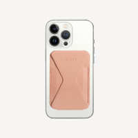 Подставка-кошелёк для iPhone с MagSafe MOFT SNAP-ON розовый (Nude)