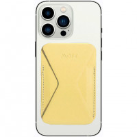 Подставка-кошелёк для iPhone с MagSafe MOFT SNAP-ON лимонный