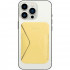 Подставка-кошелёк для iPhone с MagSafe MOFT SNAP-ON лимонный