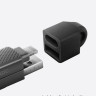 Кабель EnergEa bazic GoCharge AluCable USB-C + Lightning + USB-A 1 м черный - фото № 5