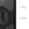 Чехол UAG Pathfinder Clear с MagSafe для Samsung Galaxy S25 тонированный (Ash) - фото № 5