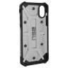 Чехол UAG Plasma Series Case для iPhone X/iPhone Xs серый Ash - фото № 3