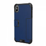 Чехол UAG Metropolis Series Case для iPhone Xs Max синий (Cobalt) - фото № 3
