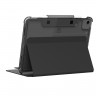 Чехол UAG Lucent Serie Case для iPad Air 10.9" (2020) черный/прозрачный (Black/Ice) - фото № 4