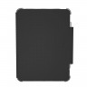 Чехол UAG Lucent Serie Case для iPad Air 10.9" (2020) черный/прозрачный (Black/Ice) - фото № 3