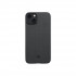 Чехол PITAKA MagEZ Case 3 для iPhone 14 Plus черно-серый узкое плетение кевлар 600D Twill (KI1401MA)