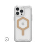 Чехол UAG Plyo с MagSafe для iPhone 15 Pro Max прозрачный/золото (Ice/Gold)