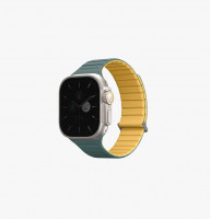 Ремешок Uniq Revix Evo для Apple Watch 44/45/49 мм зеленый/желтый