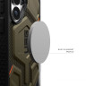 Чехол UAG Monarch Pro Kevlar для Samsung Galaxy S26 Ultra зеленый кевлар (Kevlar Elemental Green) - фото № 4