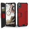 Чехол UAG Metropolis Series Case для iPhone Xs Max красный (Magma) - фото № 6