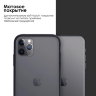 Чехол Gurdini Shockproof Touch Series для iPhone 11 Pro Max чёрный - фото № 8