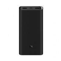 Внешний аккумулятор Xiaomi Mi Power Bank 3 Pro (20000 мАч, 45 Вт, 2 USB-A QC 3.0, USB-C PD) чёрный