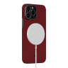 Чехол PITAKA MagEZ Case 2 для iPhone 13 Pro красный карбон - Twill (KI1309P) - фото № 2
