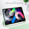Чехол Gurdini Milano Series для iPad Air 10.9" (2020) салатовый - фото № 2