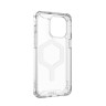 Чехол UAG Plyo с MagSafe для iPhone 15 Pro Max прозрачный/белый (Ice/White) - фото № 6