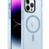 Чехол Gurdini Nano с MagSafe для iPhone 15 Pro Max голубой