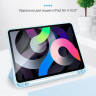 Чехол Gurdini Milano Series для iPad Air 10.9" (2020) голубой - фото № 2