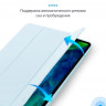 Чехол Gurdini Milano Series для iPad Air 10.9" (2020) голубой - фото № 6