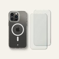 Чехол SPIGEN CYRILL Shine c MagSafe для iPhone 14 Pro Max с блестками прозрачный (Glitter Clear)