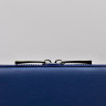 Чехол на молнии DOST Leather Co. для MacBook Pro 16" (2021) / MacBook Pro 15" (2016-2019) синий - фото № 3