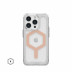 Чехол UAG Plyo с MagSafe для iPhone 15 Pro прозрачный/розовое золото (Ice/Rose Gold)