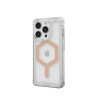 Чехол UAG Plyo с MagSafe для iPhone 15 Pro прозрачный/розовое золото (Ice/Rose Gold) - фото № 2