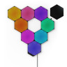 Стартовый комплект системы освещения Nanoleaf Shapes Ultra Black Hexagon Starter Kit (9 панелей) - фото № 2