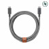 Кабель Native Union Belt Cable Pro USB-C to USB-C 240W 2.4 м зебра