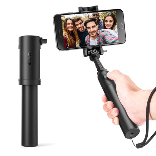 Монопод Anker Bluetooth Selfie Stick чёрный