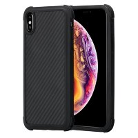 Чехол PITAKA MagEZ Case Pro для iPhone Xs Max чёрный карбон - Twill