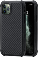Чехол PITAKA MagEZ Case Pro для iPhone 11 Pro чёрный карбон - Twill (KI1101P) поврежденная упаковка