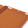 Чехол Gurdini Leather Series (pen slot) для iPad 10.2" (2019) светло-коричневый - фото № 4