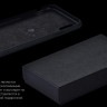 Чехол Gurdini Premium Alcantara для iPhone X / iPhone Xs чёрный - фото № 6