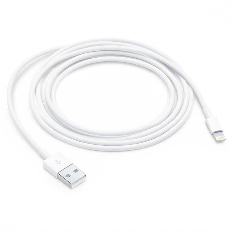 Кабель Foxcoin Lightning to USB Cable (2м) белый