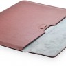 Чехол-папка Gurdini Sleeve с подставкой для MacBook 13-14" коричневый - фото № 3