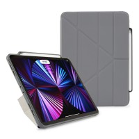 Чехол Pipetto Origami No3 Pencil Case для iPad mini 6th gen (2021) серый
