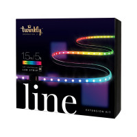 Удлинитель гирлянды Twinkly Line светодиодный 100 ламп 1.5 м черный