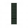 Ремешок Gurdini Leather Link для Apple Watch 42/44/45/49 мм зеленый (Sequoia Green) - фото № 3